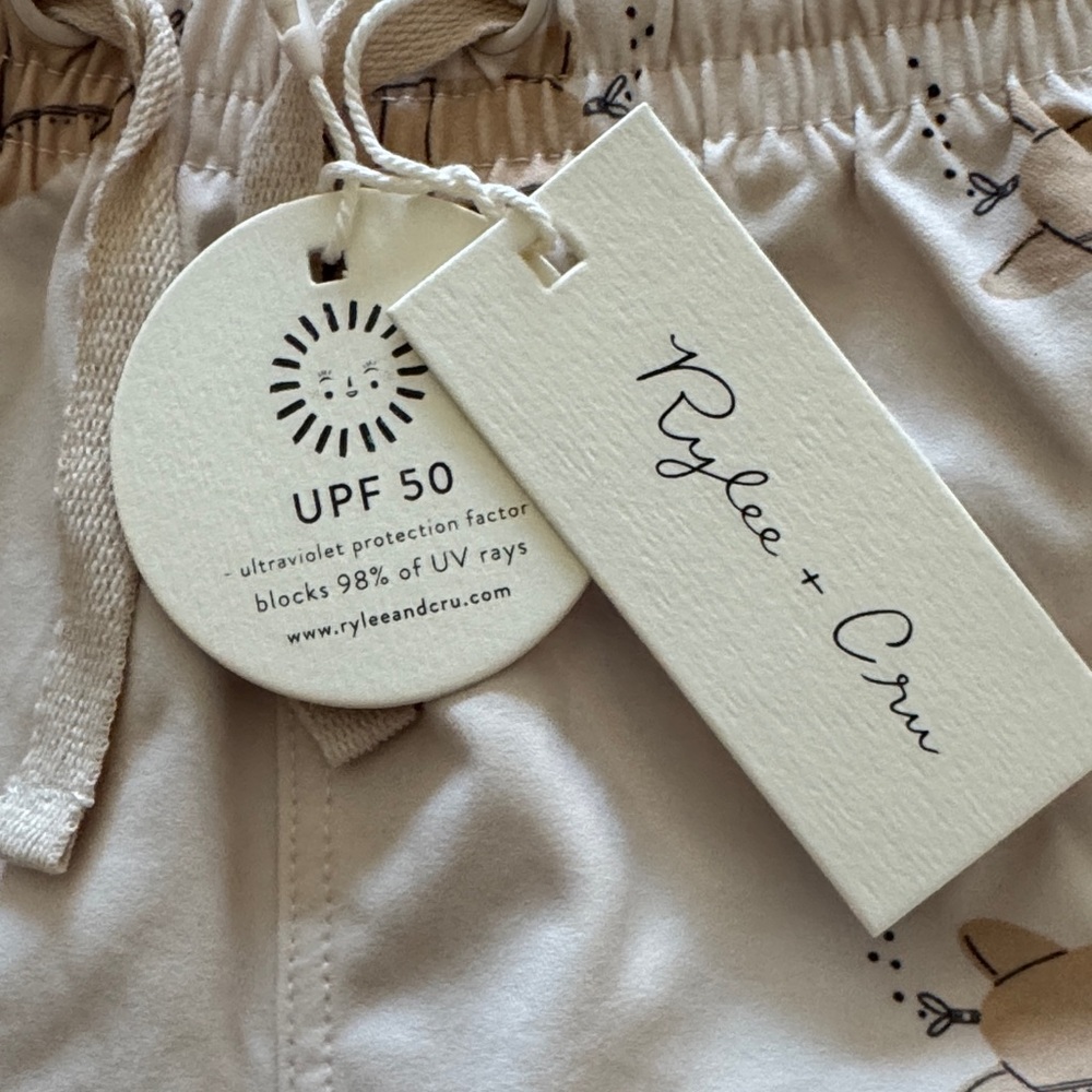 Rylee + Cru NWT Submarine Swim trunks - Picture 2 of 4